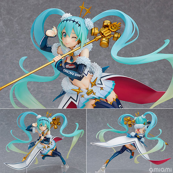 初音ミク GTプロジェクト レーシングミク 2018Ver. 1/7 完成品フィギュア[グッドスマイルレーシング]《在庫切れ》