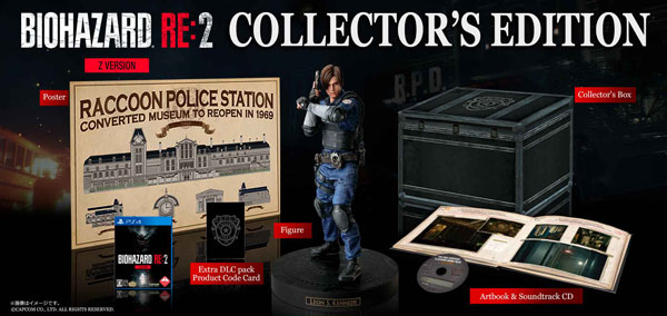 PS4 BIOHAZARD RE：2 Z Version COLLECTOR’S EDITION[カプコン]【送料無料】《在庫切れ》