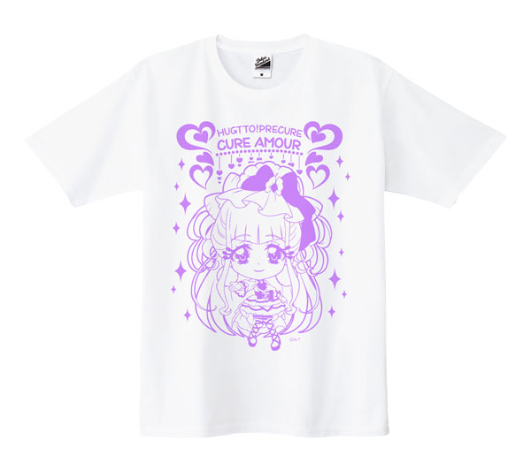 HUGっと！プリキュア プリポップ♪Tシャツ Lサイズ キュアアムール[Brujula]《在庫切れ》