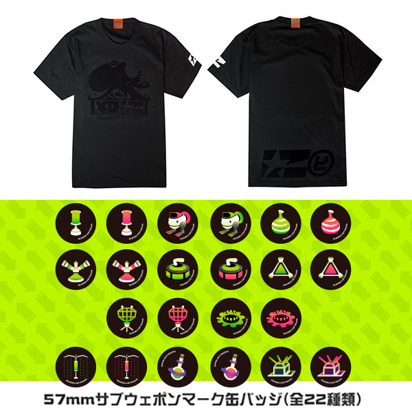 特典 スプラトゥーン2 キングオクトt ブラック S エディットモード 在庫切れ