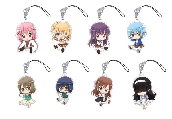 こみっくがーるず ぺたん娘トレーディングアクリルストラップ 8個入りBOX[ペンギンパレード]《在庫切れ》