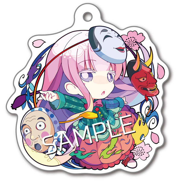 波天宮『東方Project』アクリルキーホルダー～お花見編～「秦こころ