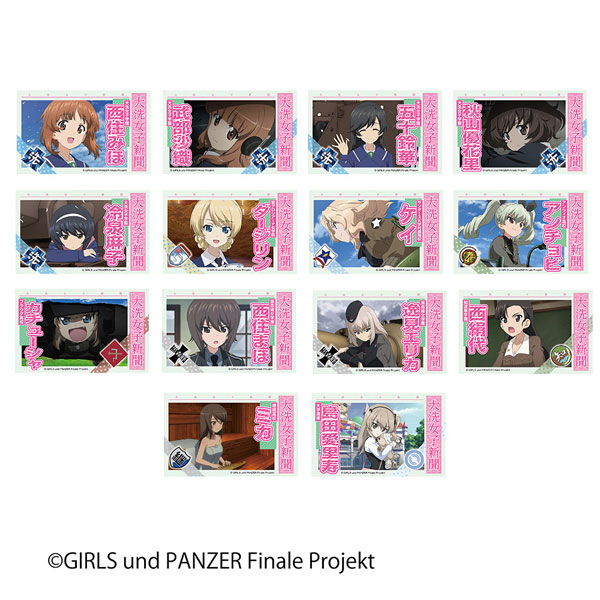 ガールズ＆パンツァー 最終章 新聞部！トレーディングスクエア缶バッジ 14個入りBOX[PROOF]《在庫切れ》