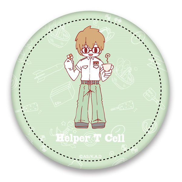 はたらく細胞 レザーバッジ SWEETOY-I[プレイフルマインドカンパニー]《在庫切れ》