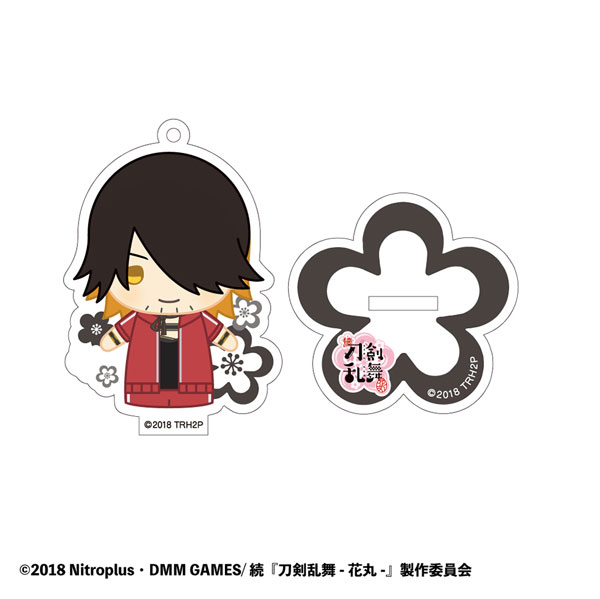 続『刀剣乱舞-花丸-』 指の上シリーズデザイン 刀剣乱舞-花丸- スタンディングアクリルキーホルダー vol.3 長曽祢虎徹[PROOF]《在庫切れ》