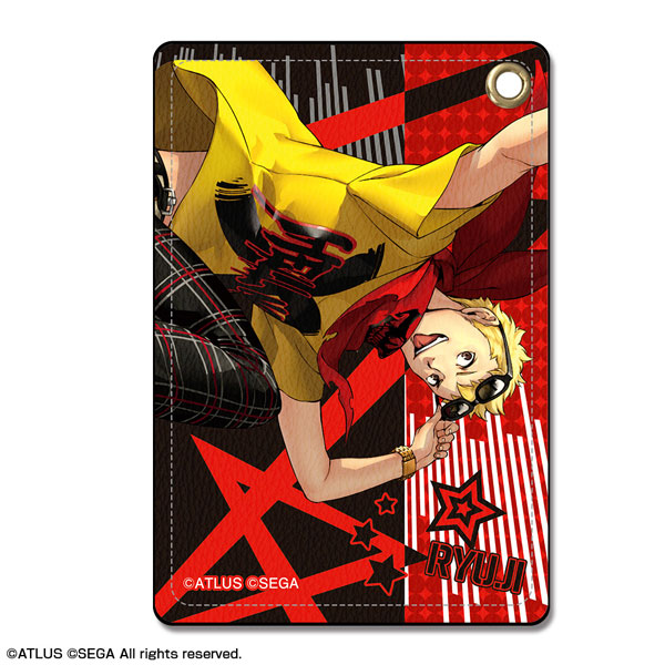 ペルソナ5 ダンシング・スターナイト レザーパスケース デザイン03