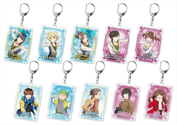 アイドルマスター SideM トレーディングアクリルキーホルダー 銀盤を舞うスワンVer. 10個入りBOX[中外鉱業]《在庫切れ》