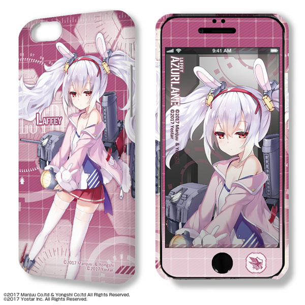 デザジャケット アズールレーン Iphone 6 Plus 6s Plusケース 保護シート Ver 3 デザイン05 ラフィー ライセンスエージェント 在庫切れ