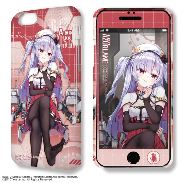 デザジャケット アズールレーン Iphone 6 Plus 6s Plusケース 保護シート Ver 3 07 エイジャックス改 ライセンスエージェント 在庫切れ