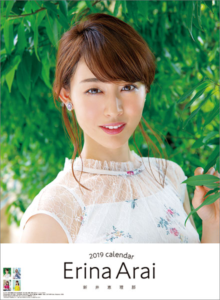 新井恵理那 2019年カレンダー[トライエックス]《在庫切れ》