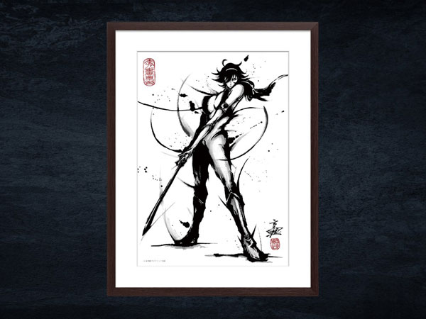 こうじょう雅之 武人版画 キューティーハニー ポニーキャニオン 送料無料 在庫切れ