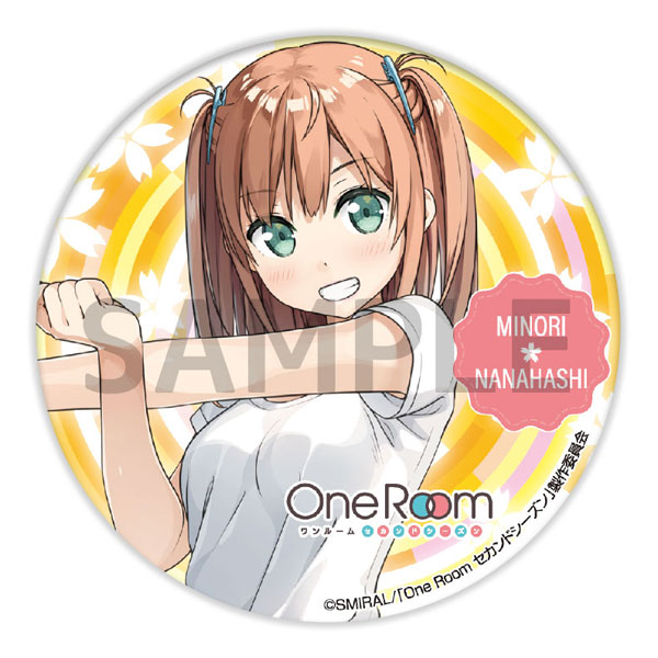 One Room セカンドシーズンビッグ缶バッジ 七橋御乃梨