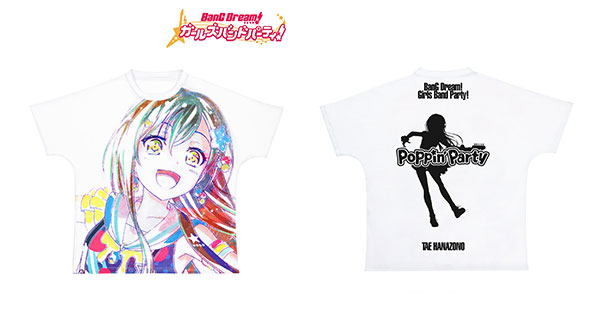 バンドリ！ ガールズバンドパーティ！ Ani-Art フルグラフィックTシャツ 花園たえ (Poppin’Party)/ XL[アルマビアンカ]《在庫切れ》