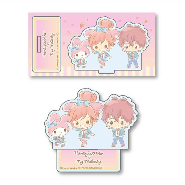 アクリルフィギュア HoneyWorks × My Melody 優＆夏樹 × マイメロディ[ベルハウス]《在庫切れ》