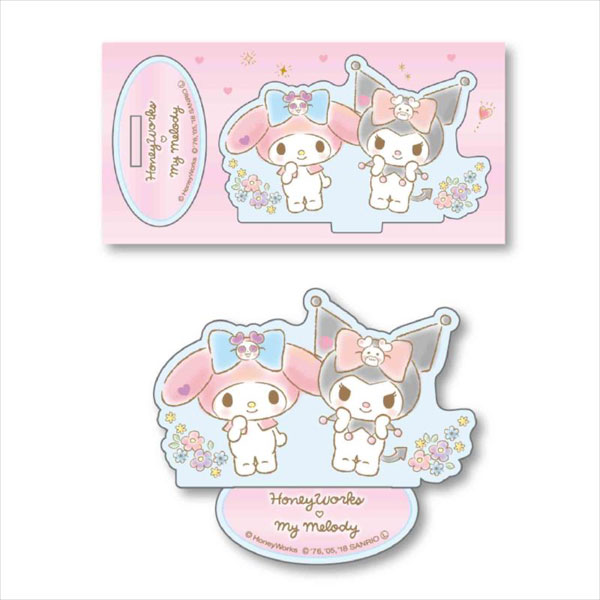 アクリルフィギュア HoneyWorks × My Melody マイメロディ・クロミ[ベルハウス]《在庫切れ》