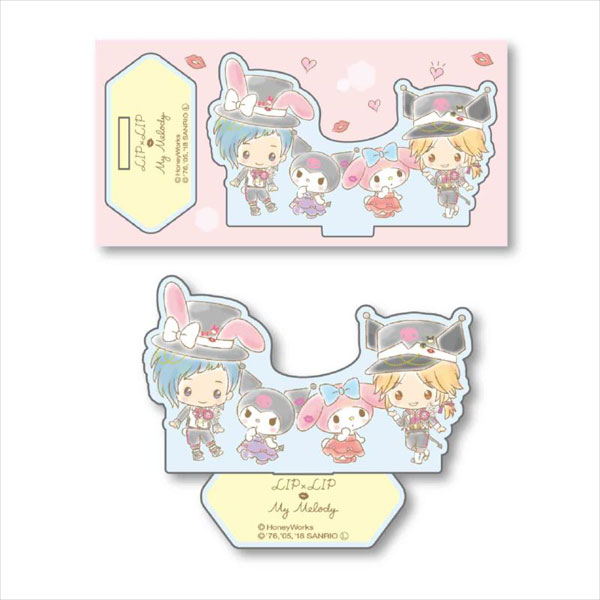 アクリルフィギュア HoneyWorks × My Melody 勇次郎＆愛蔵 × マイメロディ・クロミ(A)[ベルハウス]《在庫切れ》