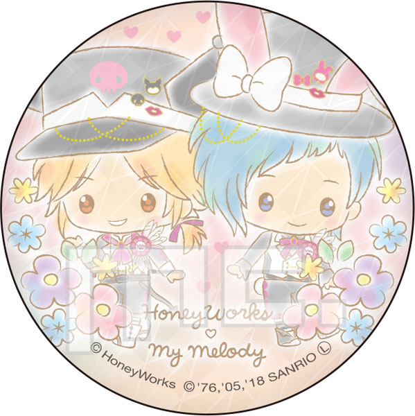 HoneyWorks × My Melody BIG缶バッジ LIP×LIP[マリモクラフト]《在庫切れ》