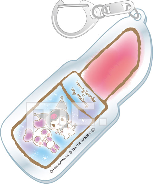 HoneyWorks × My Melody リップグロスキーホルダー BL[マリモクラフト]《在庫切れ》