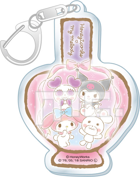HoneyWorks × My Melody パフュームキーホルダー PK[マリモクラフト]《在庫切れ》