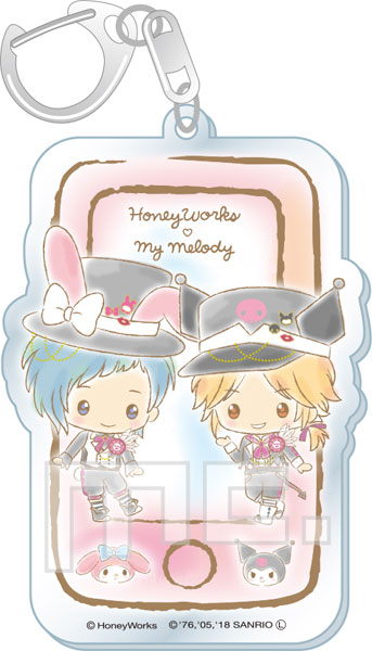 HoneyWorks × My Melody スマホキーホルダー LIP×LIP[マリモクラフト