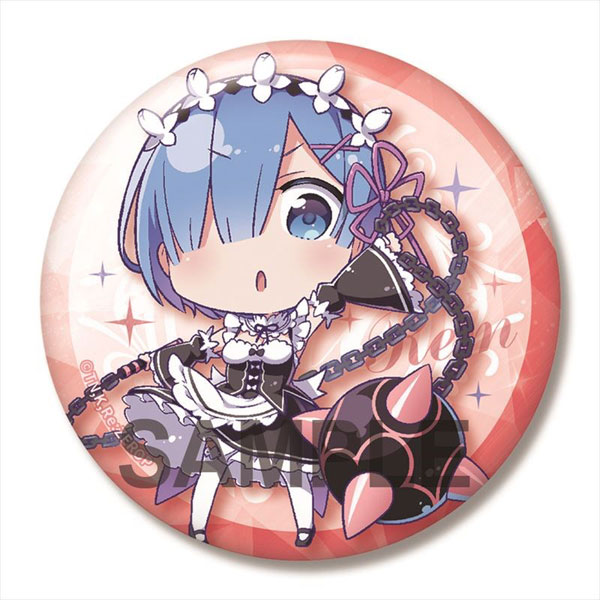 【Re:ゼロから始める異世界生活】レム 缶バッジ リゼロ バトル 戦闘 Re：ゼロから始める異世界生活 ビッグ缶バッジ レム 戦闘ver