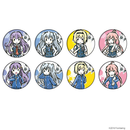 グリザイア ファントムトリガー キャンバスアート 全5種 缶
