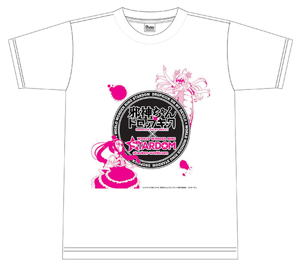 邪神ちゃんドロップキック スターダムコラボTシャツ M[トライ・ディー]《在庫切れ》