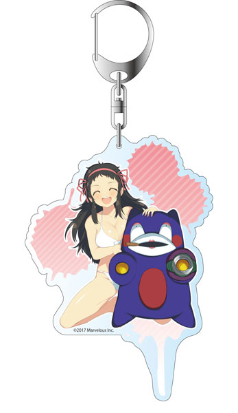 閃乱カグラ PEACH BEACH SPLASH デカキーホルダー 菖蒲[コンテンツ