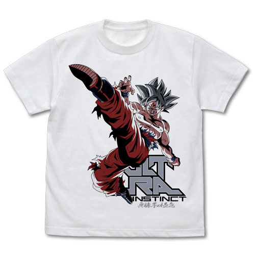 ドラゴンボール超 身勝手の極意 悟空 Tシャツ/WHITE-M[コスパ]