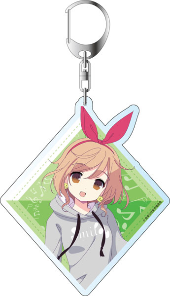 音楽少女 デカキーホルダー 山田木はなこ コンテンツシード 在庫切れ