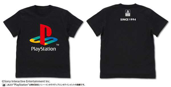 プレイステーション TシャツVer.2 初代“PlayStation”/BLACK-S[コスパ]