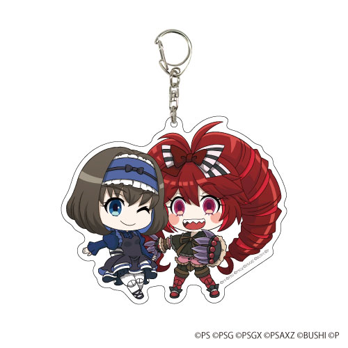 デカアクリルキーホルダー「戦姫絶唱シンフォギアXD UNLIMITED」05/ミカ・ジャウカーン＆ガリィ・トゥーマーン(SD)[A3]《在庫切れ》