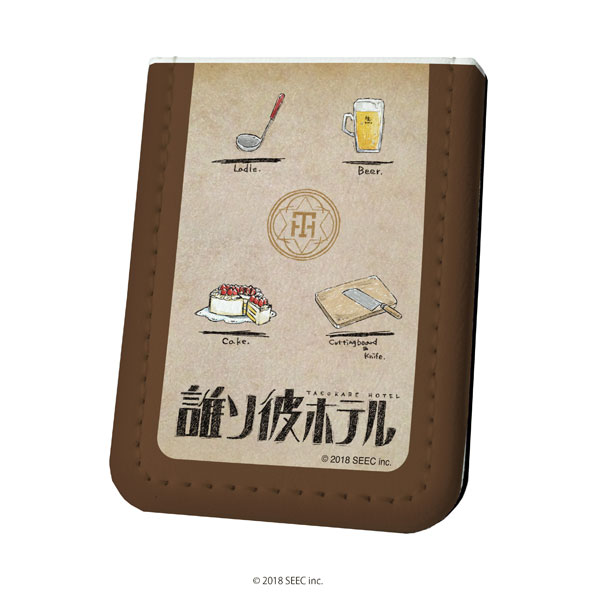レザーフセンブック「誰ソ彼ホテル」02/支配人・瑪瑙・ルリモチーフデザイン(グラフアート)[A3]《在庫切れ》