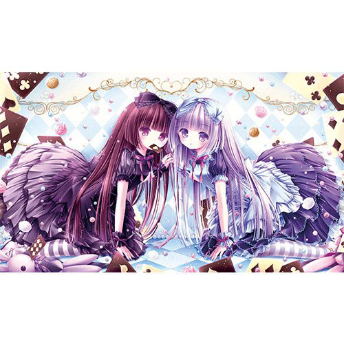 てぃんくる　イラストシーツ　カーテン魂 てぃんくる先生 シーツ(Blue melting moments)[カーテン魂