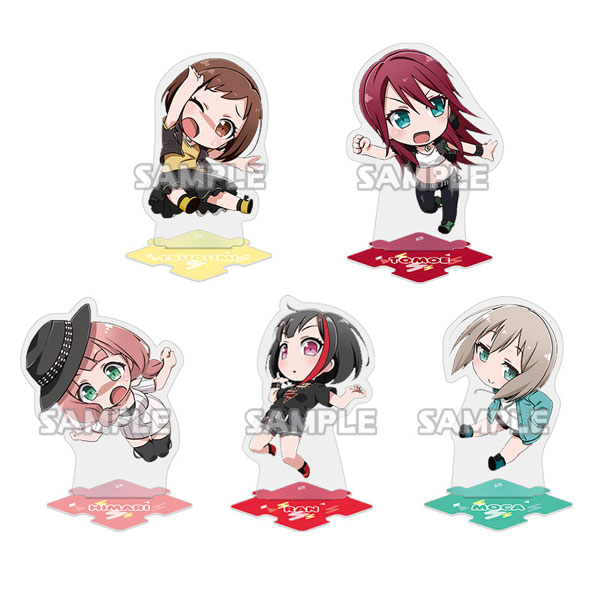 BanG Dream！ ガルパ☆ピコ つなげて☆アクリルスタンド Afterglow 5個入りBOX[ブシロードクリエイティブ]《在庫切れ》