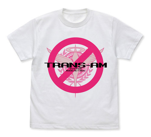 機動戦士ガンダム00 トランザムは使うなよ！Tシャツ/WHITE-S（再販）[コスパ]《１１月予約》