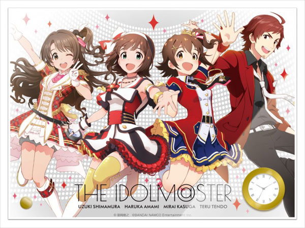 アイドルマスター アクリル時計 アイドルマスター アクリル時計 (天海春香/春日未来/島村卯月/天道輝