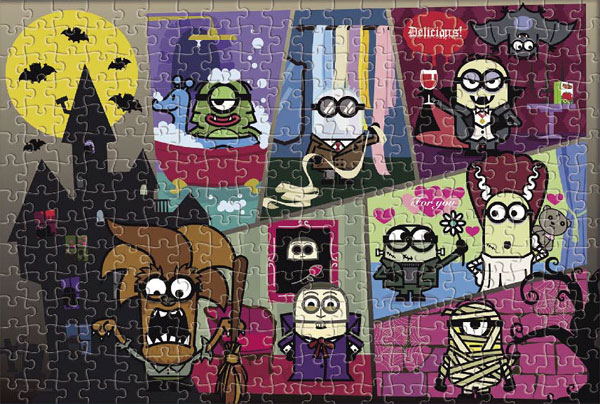 ジグソーパズル ミニオン・モンスターズ モンスターズ・マンション 300ピース (03-880)[やのまん]《在庫切れ》