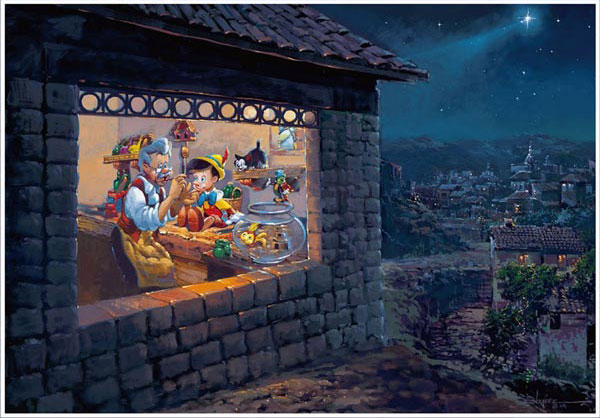 ジグソーパズル ディズニー ザ ウィッシング スター ピノキオ 1000ピース D1000 035 テンヨー 在庫切れ