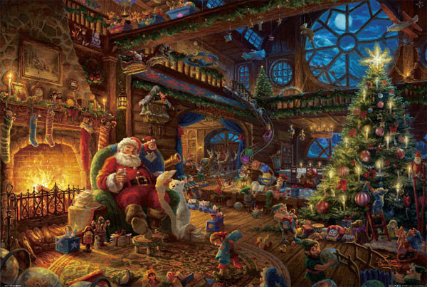 ビバリー ジグソーパズル サンタのワークショップ 1000ピース31-489 ジグソーパズル サンタのワークショップ 1000ピース(31-489)[ビバリー