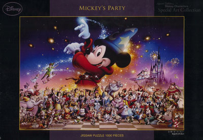 ジグソーパズル ディズニー Mickey's Party 1000ピース（D-1000