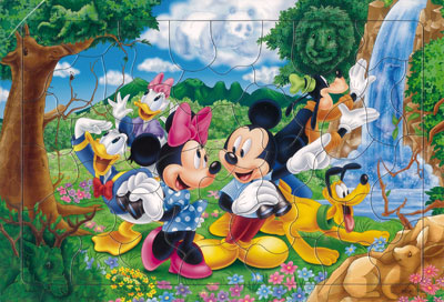 ディズニー レトロ ふたりの回転木馬 ジグソー パズル 1500ピース ディズニー レトロ ふたりの回転木馬 ジグソー パズル 1500