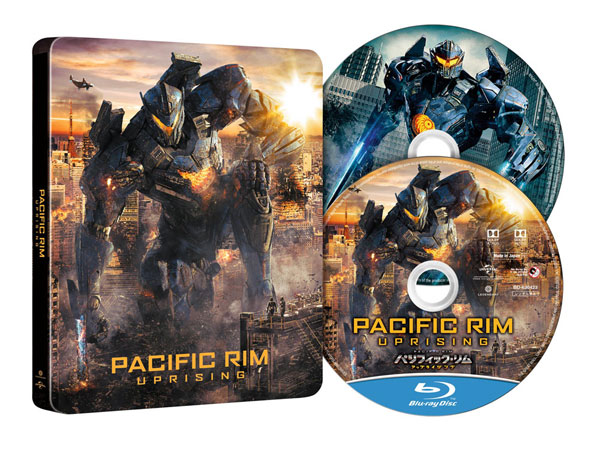 BD+DVD パシフィック・リム：アップライジング スチール・ブック仕様 