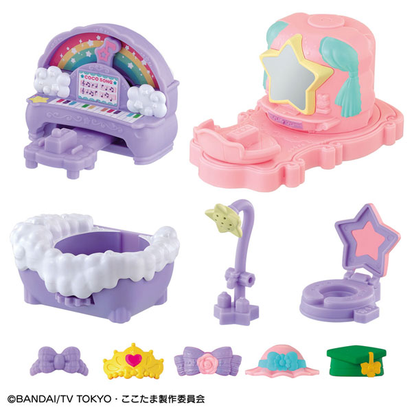 キラキラハッピー★ひらけ！ここたま しかけいっぱい！家具セット[バンダイ]《在庫切れ》