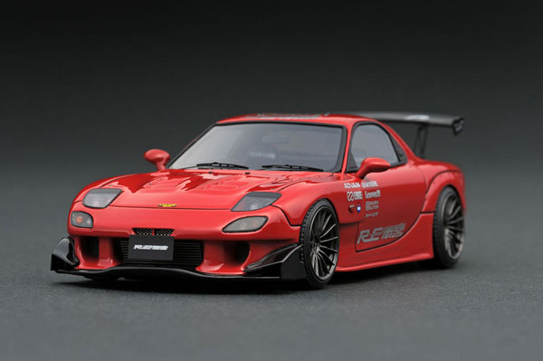 イグニッションモデル 1/43 マツダ RX-7 FD3S RE雨宮 レッド 小売業者
