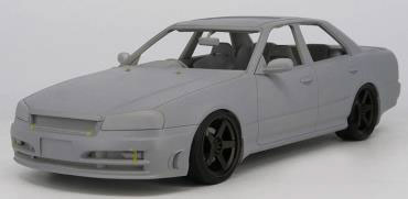 1/18 日産 スカイライン 25GT Turbo (ER34) Silver[イグニッション