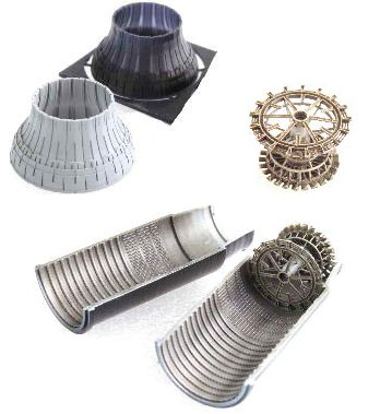 1/48 F-14A P＆W 排気ノズルとアフターバーナーセット 閉状態 (T社、H社)[KAモデルズ]《在庫切れ》