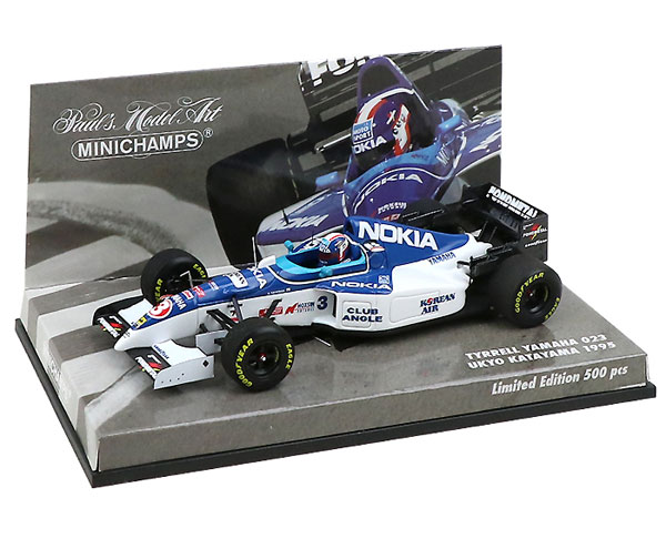 1/43 ティレル 023 片山右京 1995 日本GP[ミニチャンプス]《在庫切れ》