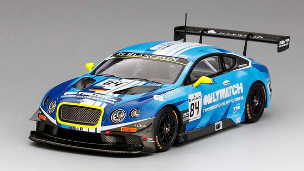 1/43 ベントレー コンチネンタル GT3 ブランパンGTシリーズ モスクワ市