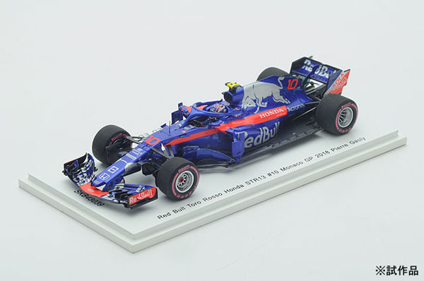 レッドブル 1/43 トロロッソ ホンダ STR13 モナコGP ガスリー 1/43 Red Bull Toro Rosso Honda STR13 #10 Monaco GP 2018 Pierre